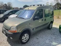 Usata Renault Kangoo Authentique 80 CV (58 kW) 2002 Verde Monovolume