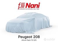 Usata Peugeot 208 Allure 75 CV (55 kW) 2022 Nero Utilitaria