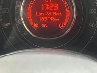 Usata Fiat 500 Pop 75 CV (55 kW) 2009 Rosso Cabrio