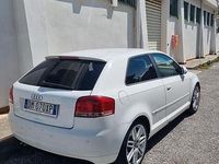 Usata Audi A3 S-Line 150 CV (110 kW) 2008 Bianco Utilitaria