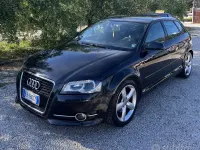 Usata Audi A3 S-Line 105 CV (77 kW) 2011 Nero Utilitaria