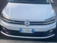 Usata VW Polo R-line 150 CV (110 kW) 2020 Bianco Berlina