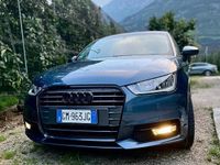 Usata Audi A1 116 CV (85 kW) 2017 Blu Utilitaria