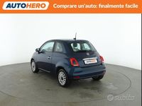 Usata Fiat 500 Lounge 69 CV (50 kW) 2021 Blu Utilitaria