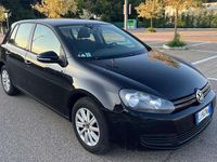 Usata VW Golf VI Comfortline 105 CV (77 kW) 2011 Nero Utilitaria