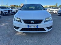 Usata Seat Leon ST Style 110 CV (80 kW) 2018 Bianco Station wagon