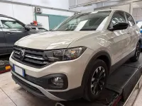 Usata VW T-Cross 95 CV (69 kW) 2021 Ascot grey SUV