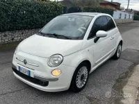 Usata Fiat 500 Lounge 85 CV (62 kW) 2011 Bianco