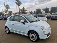 Usata Fiat 500 Lounge 75 CV (55 kW) 2009 Blu/azzurro Cabrio