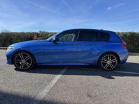 Usata BMW 118 M Sport 150 CV (110 kW) 2019 Blu/azzurro Utilitaria