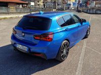 usata BMW 120 F20 d 190cv Blu Estoril