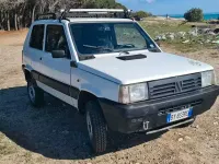 Usata Fiat Panda 4x4 54 CV (39 kW) 2002 Bianco Utilitaria