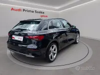 Usata Audi A3 Advanced 150 CV (110 kW) 2024 Nero Berlina