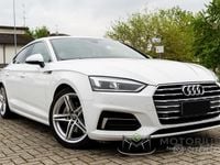 Usata Audi A5 S-Line 190 CV (139 kW) 2019 Bianco Coupé