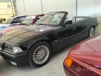 Usata BMW 320 Cabriolet 150 CV (110 kW) 1996 Nero Cabrio