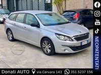 Usata Peugeot 308 SW GT-line 150 CV (110 kW) 2015 Argento Station wagon