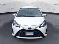 Usata Toyota Yaris Hybrid Active 101 CV (74 kW) 2018 Bianco Utilitaria