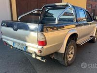 Usata Mitsubishi L200 116 CV (85 kW) 2003 Blu Pick-up
