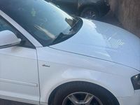 Usata Audi A3 90 CV (66 kW) 2009 Bianco Utilitaria