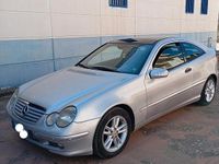 Usata Mercedes C200 163 CV (119 kW) 2001 Grigio Coupé