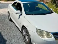 Usata VW Eos 122 CV (89 kW) 2009 Bianco Cabrio