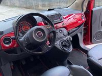 Usata Fiat 500 Pop 75 CV (55 kW) 2008 Rosso Utilitaria