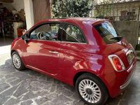 Usata Fiat 500C 73 CV (53 kW) 2009 Rosso Cabrio