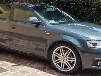 Usata Audi A3 Sportback Ambition 200 CV (147 kW) 2009 Grigio Utilitaria