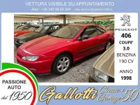 Usata Peugeot 406 Coupe 190 CV (139 kW) 1998 Rosso Coupé
