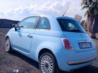 Usata Fiat 500 75 CV (55 kW) 2009 Blu Cabrio