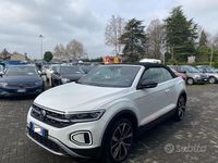 Usata VW T-Roc Cabriolet Style 110 CV (80 kW) 2022 Bianco Cabrio