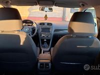 Usata VW Golf VI 105 CV (77 kW) 2011 Nero Utilitaria