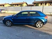 Usado Audi A3 115 CV (84 kW) 2005 Azul Utilitario