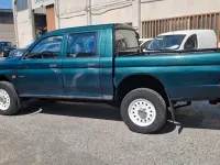 Usata Mitsubishi L200 99 CV (72 kW) 1997 Verde Pick-up