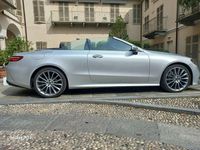 Usata Mercedes E220 Premium 194 CV (142 kW) 2019 Argento Cabrio