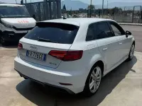 Usata Audi A3 S-Line 116 CV (85 kW) 2019 Bianco Berlina