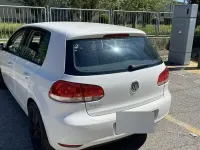 Usata VW Golf VI 80 CV (58 kW) 2011 Bianco Utilitaria