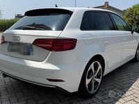 Usata Audi A3 S-Line 116 CV (85 kW) 2018 Bianco Berlina