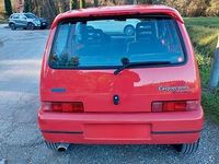 Usata Fiat Cinquecento 1996 Rosso Utilitaria