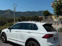 Usata VW Tiguan R-line 150 CV (110 kW) 2018 Bianco SUV