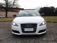 Usata Audi A3 Attraction 140 CV (102 kW) 2010 Bianco Utilitaria