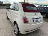 Usata Fiat 500C Lounge 95 CV (69 kW) 2011 Bianco Cabrio