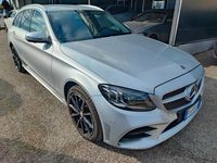 Usata Mercedes C220 Premium 194 CV (142 kW) 2019 Argento Station wagon