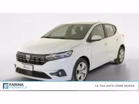 Usata Dacia Sandero Comfort 91 CV (66 kW) 2021 Bianco ghiaccio Utilitaria
