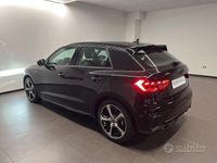 Nuova Audi A1 Sportback S-Line 2025 Nero Utilitaria