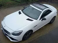 Usata Mercedes SLC300 AMG 245 CV (180 kW) 2016 Bianco Cabrio