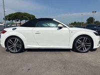 Usata Audi TT Roadster S-Line 179 CV (131 kW) 2017 Bianco Cabrio