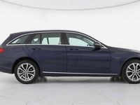 Usata Mercedes C220 170 CV (125 kW) 2017 Blu/azzurro Station wagon
