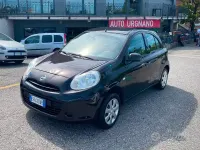 Usata Nissan Micra Visia 80 CV (58 kW) 2011 Nero Utilitaria