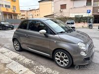 Usata Fiat 500 Sport 95 CV (69 kW) 2009 Grigio Cabrio